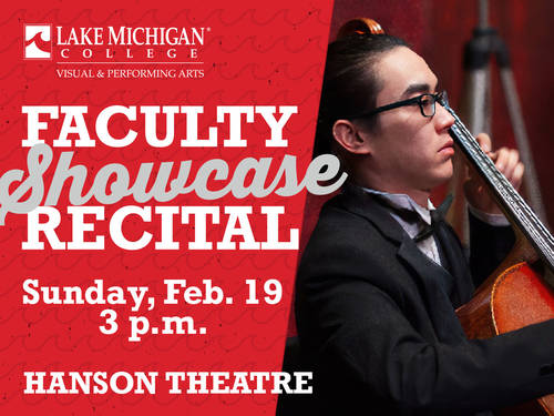 Lake Michigan College music faculty to be featured during Faculty Showcase Recital