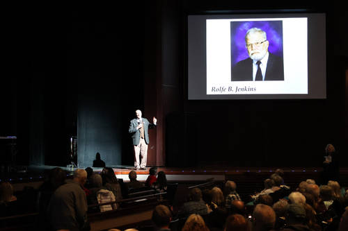 George Kendall remarks before theatre name unveiling